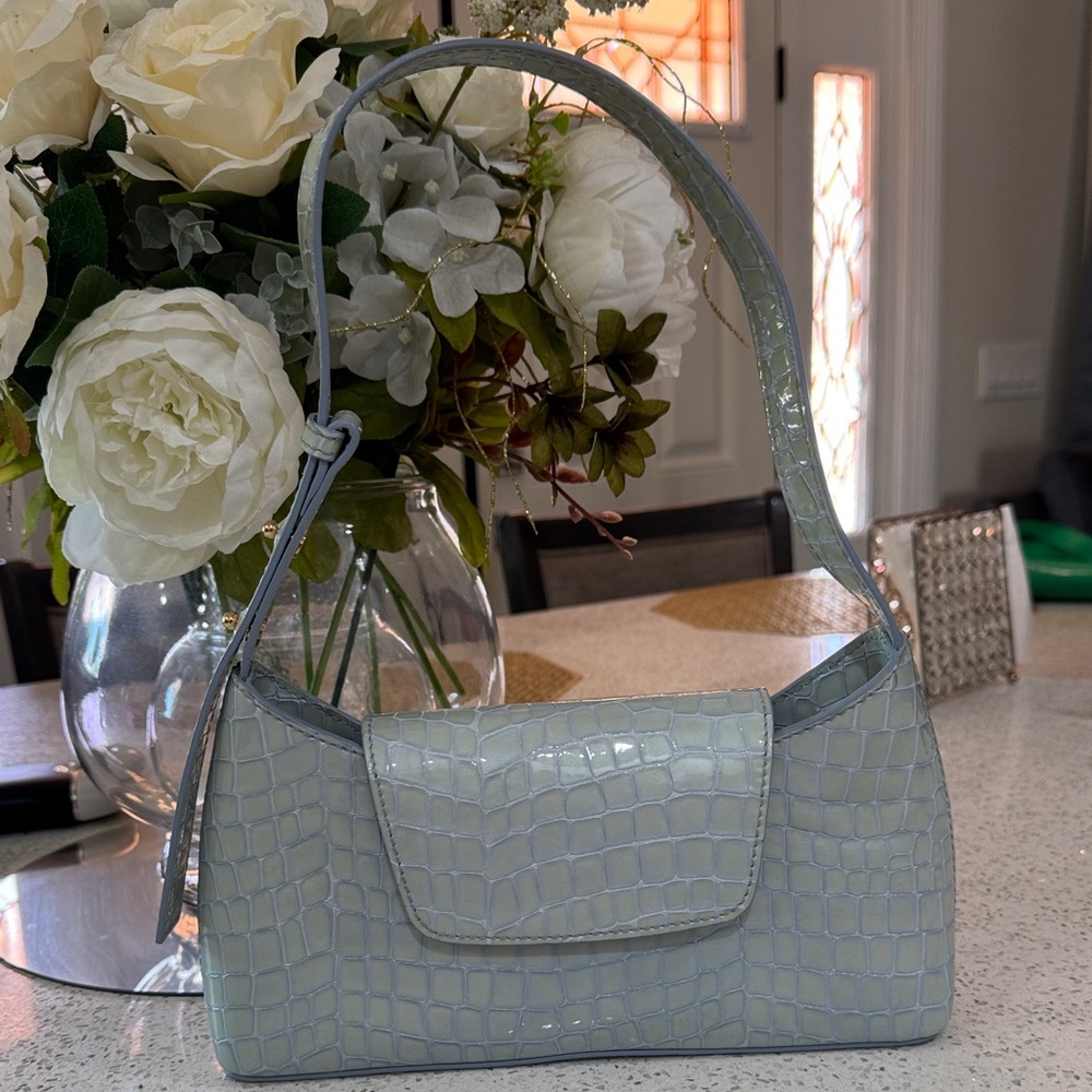 🩵Elleme Envelope Mini Embossed Leather Shoulder Bag